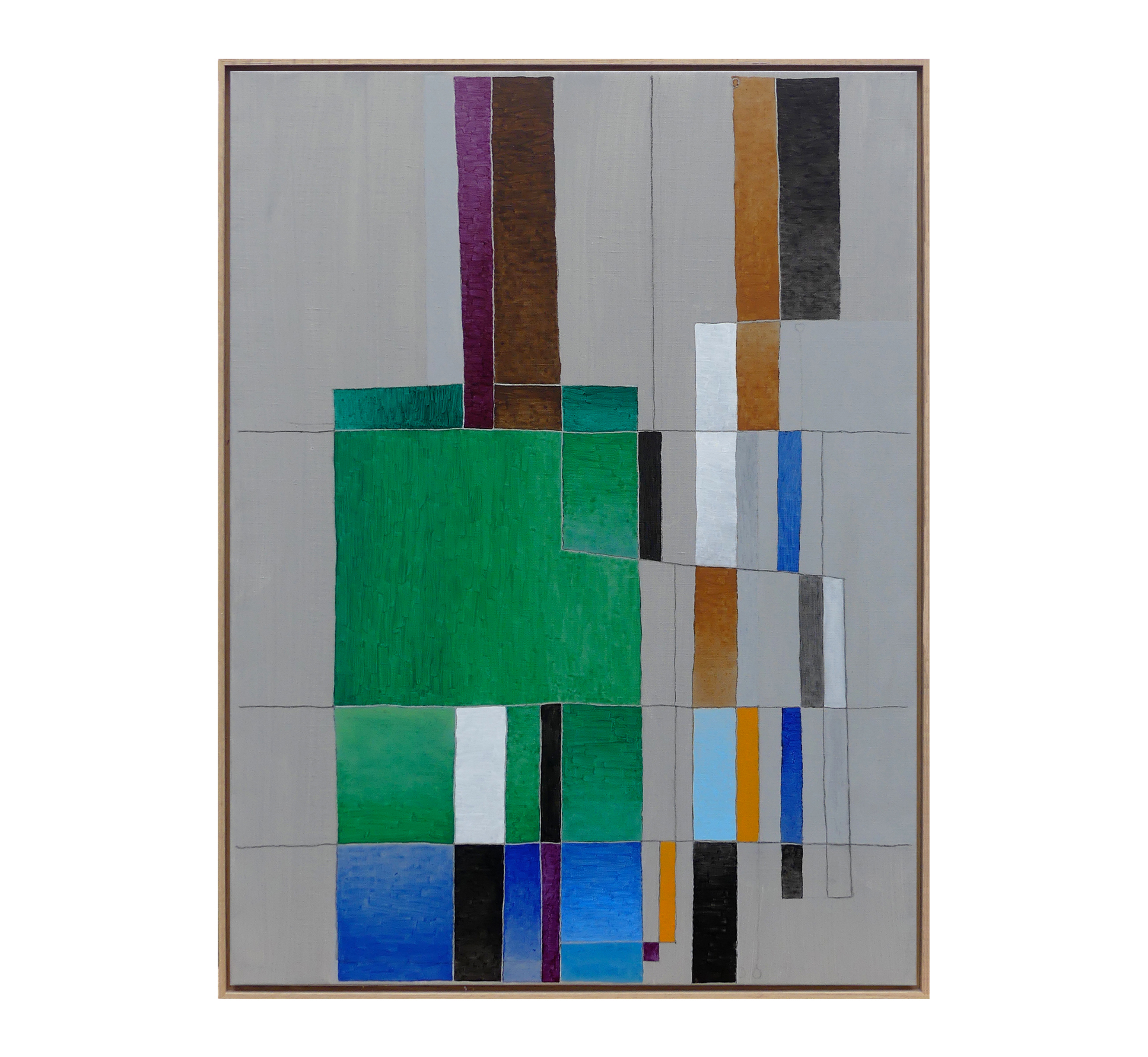 julio villani_ giardino viola II_ 2025